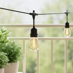 Girlanda Ogrodowa Świetlna 20M 20X Żarówka LED E27 + Przewód Wodoszczelna-5904703028963