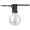 Girlanda Ogrodowa Świetlna 10M 10X Żarówka LED E12 + Przewód Wodoszczelna-5904703028864