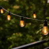 Girlanda Ogrodowa Świetlna 6,5M 10X Żarówka LED ŁEZKA Przewód Wodoszczelna-5904703029007