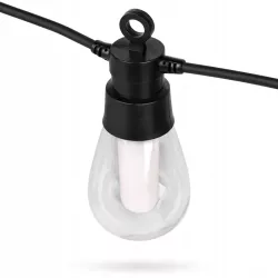 Girlanda Ogrodowa Świetlna 6,5M 10X Żarówka LED ŁEZKA Przewód Wodoszczelna-5904703029007