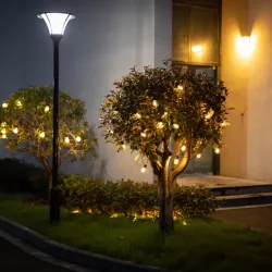 Girlanda Ogrodowa Świetlna 6,5M 10X Żarówka LED ŁEZKA Przewód Wodoszczelna-5904703029007