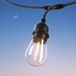 Girlanda Ogrodowa Świetlna 10M 10X Żarówka LED E27 Przewód Wodoszczelna-5904703028949
