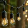 Girlanda Ogrodowa Świetlna 10M 10X Żarówka LED E27 Przewód Wodoszczelna-5904703028949