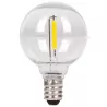 5x Żarówka LED E12 G40 FILAMENT 230V 1W ciepły 2700K edison do girland-5904703028994