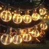 5x Żarówka LED E12 G40 FILAMENT 24V 1W ciepły 2700K edison do girland-5904703028987