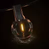 5x Żarówka LED E12 G40 FILAMENT 24V 1W ciepły 2700K edison do girland-5904703028987