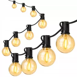 Girlanda Ogrodowa Świetlna 20M 36X Żarówka LED E12 + Przewód Wodoszczelna - 5904703028901