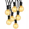Girlanda Ogrodowa Świetlna 20M 36X Żarówka LED E12 + Przewód Wodoszczelna - 5904703028901