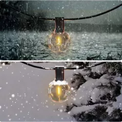 Girlanda Ogrodowa Świetlna 20M 36X Żarówka LED E12 + Przewód Wodoszczelna - 5904703028901
