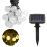 Girlanda solarna ogrodowa 40x LED KULKI Czujnik zmierzchu 785cm-5904703006152