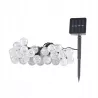 Girlanda solarna ogrodowa 40x LED KULKI Czujnik zmierzchu 785cm-5904703006152