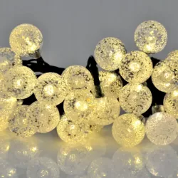Girlanda solarna ogrodowa 40x LED KULKI Czujnik zmierzchu 785cm-5904703006152