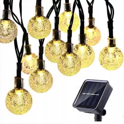 Girlanda solarna ogrodowa 40x LED KULKI Czujnik zmierzchu 785cm-5904703006152