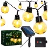 Girlanda solarna ogrodowa lampa na taras 5m 20x KULKI LED Świetlna Ogrodowe-5904703006169