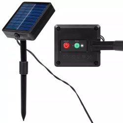 Girlanda solarna ogrodowa lampa na taras 5m 20x KULKI LED Świetlna Ogrodowe-5904703006169