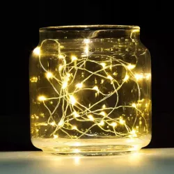 Girlanda Solarna Ogrodowa OZDOBNA Łańcuch Świetlny 100 LED Ciepła Barwa-5904703014287