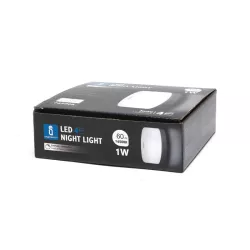 4xMagnetyczna lampka nocna LED dotykowa biała zimna ładowana z USB/5V - 8433325206925