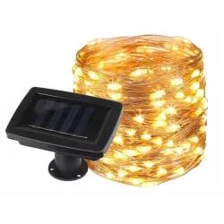 GIRLANDA SOLARNA OGRODOWA DRUCIK ŁAŃCUCH 300 LED-5904703014263