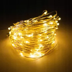 GIRLANDA SOLARNA OGRODOWA DRUCIK ŁAŃCUCH 300 LED-5904703014263