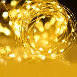 GIRLANDA SOLARNA OGRODOWA DRUCIK ŁAŃCUCH 300 LED-5904703014263