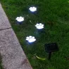Lampa solarna LED OGRODOWA GRUNTOWA WBIJANA 4xPSIE ŁAPKI-5904703014119