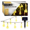GIRLANDA SOLARNA lampka LED OGRODOWA KROPLE WODY 20LED ozdobna łańcuch - 5908263387362