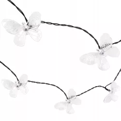 GIRLANDA SOLARNA lampka OGRODOWA LED motylek Świetlna Solarne Ogrodowe-5904703018827