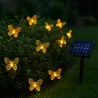 GIRLANDA SOLARNA lampka OGRODOWA LED motylek Świetlna Solarne Ogrodowe-5904703018827