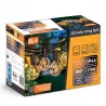 Girlanda Solarna Ogrodowa Świetlna 20M 20X Żarówka LED E12 Pilot Ściemniana-5904703028932