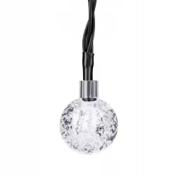 Girlanda solarna ogrodowa 5m 20x KULKI LED Świetlna Lampki Solarne Ogrodowe-5908263387355