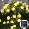 Girlanda solarna ogrodowa 5m 20x KULKI LED Świetlna Lampki Solarne Ogrodowe-5908263387355