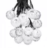 Girlanda solarna ogrodowa 5m 20x KULKI LED Świetlna Lampki Solarne Ogrodowe-5908263387355