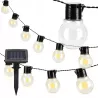 Girlanda solarna ogrodowa 10x LED KULKI Czujnik zmierzchu-5908263387379