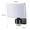 HALOGEN LED 30W LAMPA Z CZUJNIK RUCHU ZMIERZCHU NAŚWIETLACZ ZEWNĘTRZNY IP65-5904703006046