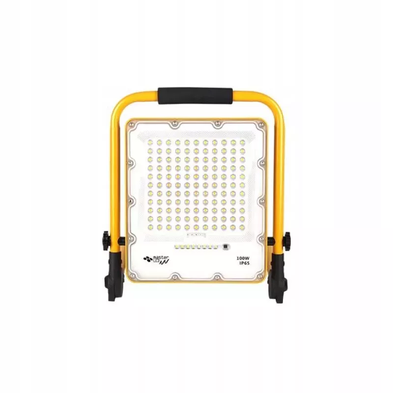 Naświetlacz lampa przenośna LED 100W IP65 biały neutralny z akumulatorem-5903002030967