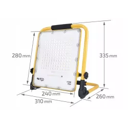 NAŚWIETLACZ LED HALOGEN PRZENOŚNY 150W 20AH NEUTRALNY 4500K-5908263382275
