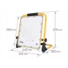 NAŚWIETLACZ LED HALOGEN PRZENOŚNY 150W 20AH NEUTRALNY 4500K-5908263382275