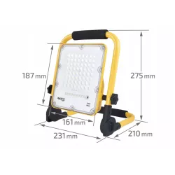 NAŚWIETLACZ LED HALOGEN PRZENOŚNY 30W 5AH NEUTRALNY 4500K-5904703006695