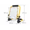 NAŚWIETLACZ LED HALOGEN PRZENOŚNY 30W 5AH NEUTRALNY 4500K-5904703006695