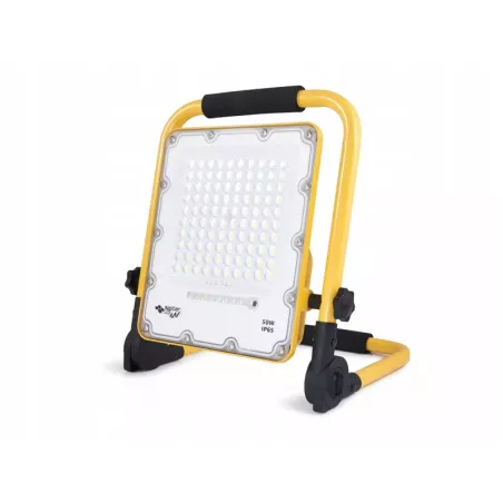 NAŚWIETLACZ LED HALOGEN PRZENOŚNY 50W 10AH NEUTRALNY 4500K-5903002038772