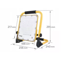 NAŚWIETLACZ LED HALOGEN PRZENOŚNY 50W 10AH NEUTRALNY 4500K-5903002038772