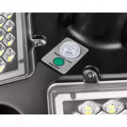 LAMPA SOLARNA LED LATARNIA ULICZNA OGRODOWA Z CZUJNIKIEM RUCHU PILOT UFO-5908263386884