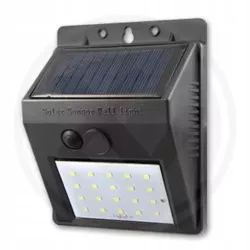 Lampa Solarna LED Oprawa Ogrodowa Zewnętrzna Elewacyjna 3W IP65 Czujnik-5903002034101