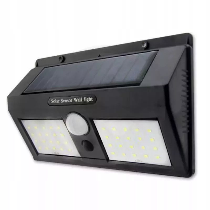 Naświetlacz LED Solarny Lampa Ogrodowa Kinkiet 3 Tryby 5W IP65 Czujnik-5903002034125
