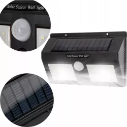 Naświetlacz LED Solarny Lampa Ogrodowa Kinkiet 3 Tryby 5W IP65 Czujnik-5903002034125