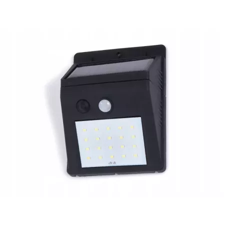 LAMPA LED SOLARNA 3W Z CZUJNIKIEM KINKIET OGRODOWY-5908263383463