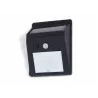 LAMPA LED SOLARNA 3W Z CZUJNIKIEM KINKIET OGRODOWY-5908263383463