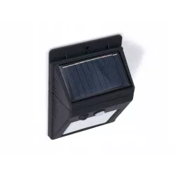 LAMPA LED SOLARNA 3W Z CZUJNIKIEM KINKIET OGRODOWY-5908263383463