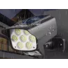 Lampa solarna LED COB z czujnikiem ruchu - atrapa kamery - 5908263387041