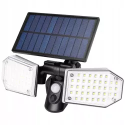 Lampa solarna LED naświetlacz z czujnikiem ruchu - 5908263387065